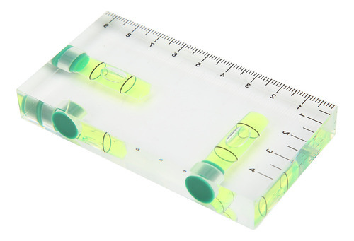Nível De Bolha Horizontal Totalmente Transparente Bidimensio - Imagem 10