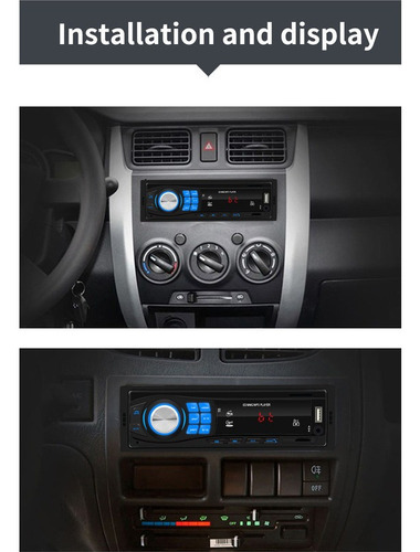 Car Mp3 Bluetooth Call Car Player Rádio Usb Flash - Imagem 5