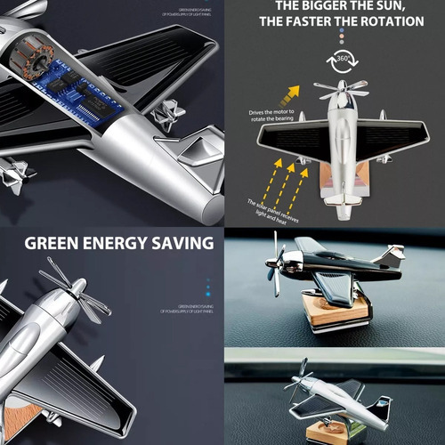 Ambientador Solar Para Carro, Avião, Aromaterapia, Mesa - Imagem 2
