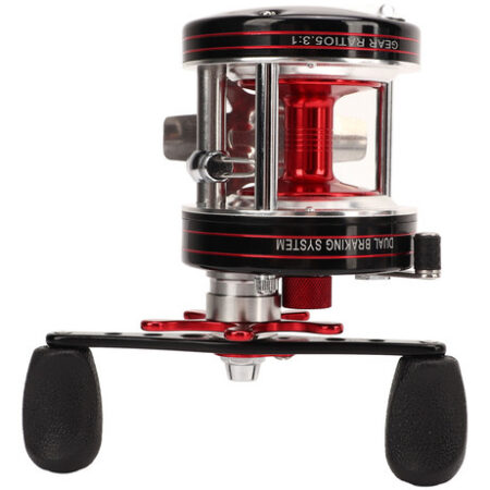 Baitcasting Reel Fishing Metal All Metal Transversal - Imagem 6