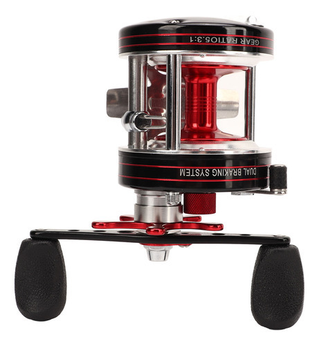 Baitcasting Reel Fishing Metal All Metal Transversal - Imagem 6