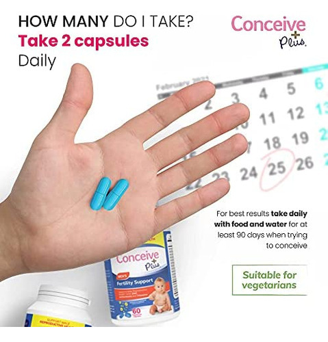 Conceive Plus Mens Fertility Support - Suplemento De Fertili - Imagem 6