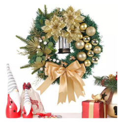 Decoração De Natal Guirlanda De Natal Com Lanterna
