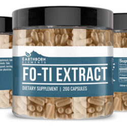 Extrato De Fo-ti De Earthborn Elements 200 Cápsulas, Puro E