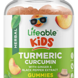 Curcumina E Gengibre De Cúrcuma Lifeable Para Crianças - Com
