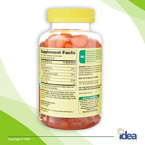 Suplemento Dietético De Gomas De Vitamina C De Spring Valley - Imagem 3