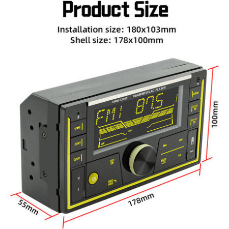 Som Automotivo Auto Rádio Usb Bluetooth Sd Card Dsp - Imagem 3