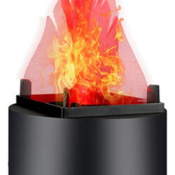 Lâmpada Led De Efeito De Chama De Fogo Artificial