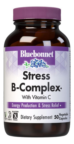 Vitamina B-complejo Bluebonnet/50 Cápsulas