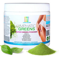 Verdes Linfáticos: Suplemento De Polvo De Superalimento, De