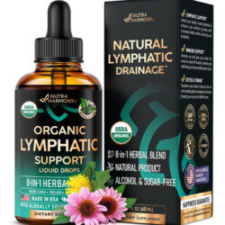 Suplemento De Drenagem Linfática Orgânica Do Usda - Echinace