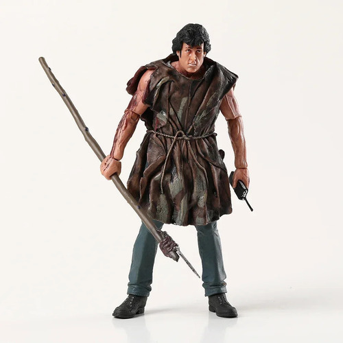 Brinquedo Modelo De Boneco De Ação John J Rambo Da Neca Firs - Imagem 4