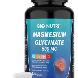 Glicinato De Magnésioglicinato De Magnésio 500mg | 120 Cápsu