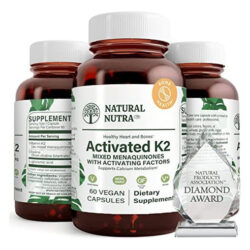 Suplemento De Vitamina K2 De Espectro Total Nutra Natural,