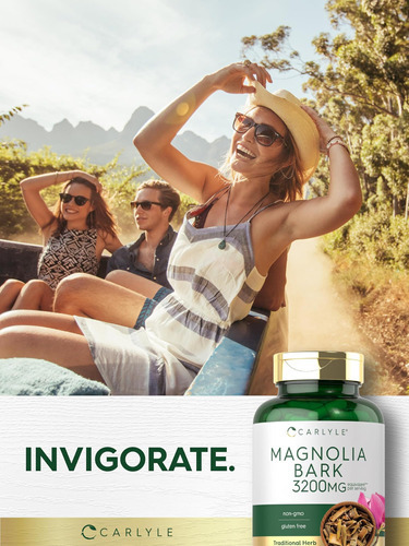 Casca De Magnólia Carlyle 3200 Mg | 180 Cápsulas Em Pó | Sup - Imagem 6