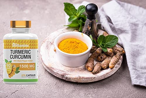 Cápsulas De Curcumina E Cúrcuma Com Pimenta Preta | 1500 Mg - Imagem 4