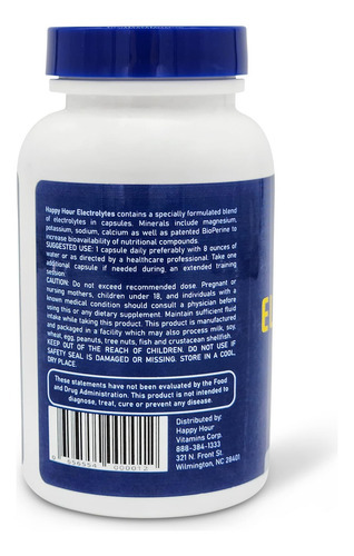 Pílula Eletrolítica De Vitaminas De Hora - 100 Comprimidos - - Imagem 8