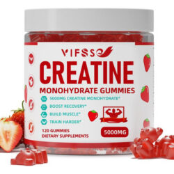 Gummies De Monohidratos De Creatina Vifssg 5 G Para Homens E