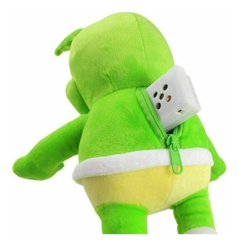 Ursinho De Goma Musical Cantando Boneca Pelúcia Brinquedo - Imagem 7