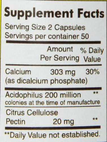 Mason Natural Probiótico Acidophilus Com Pectina E Cálcio - - Imagem 7