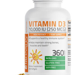 Bronson Vitamina D3 10.000 Ui (250 Mcg) Potência - Suporta S
