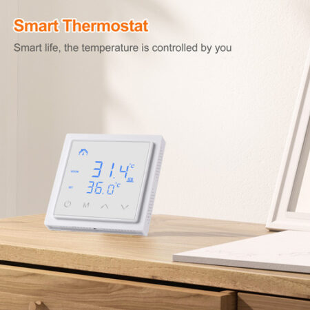 Termostato De Aquecimento 16a Controller Floor With Touch - Imagem 3