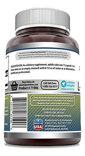 Suplemento De L-glutamina De Fórmulas Incríveis | 800 Mg Por - Imagem 3