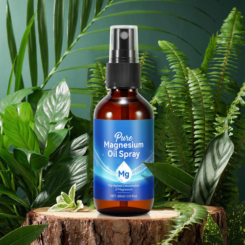 Spray De Óleo De Magnésio, Spray De Magnésio 100% Natural Pa - Imagem 6