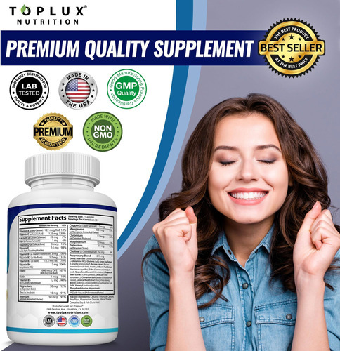 Toplux Brain Supplement Nootropic ' Brain Pills Vitamina Com - Imagem 6