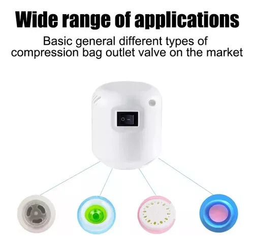 Novo Mini Househ Máquina De Vácuo Com Bomba De Ar Bomba De - Imagem 9