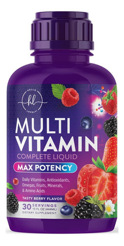 Olá, Linda! Multivitamínico Para Mulheres E Homens - Vitamin