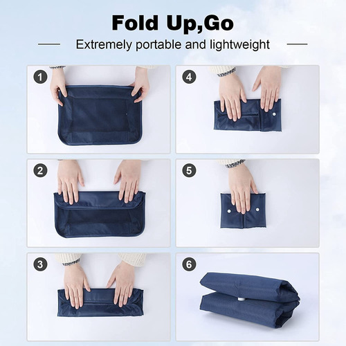 Conjunto De 7 Peças De Sacolas De Roupas, Embalagem Quadrada - Imagem 4
