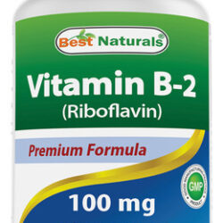 Suplemento Best Naturals Vitamina B2 (riboflavina) 100mg 180