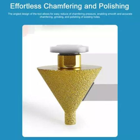 2xbroca De Chanfro De Diamante Porcelanato Chanfro Do Furo - Imagem 5