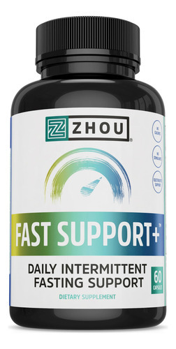 Suplemento Zhou Fast Support+jejum Intermitente 60 Cápsulas