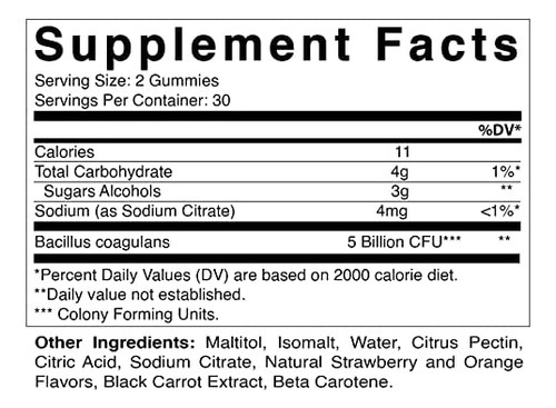 Gomas Probióticas Sem Açúcar Vitamatic Para Homens E Mulher - Imagem 2