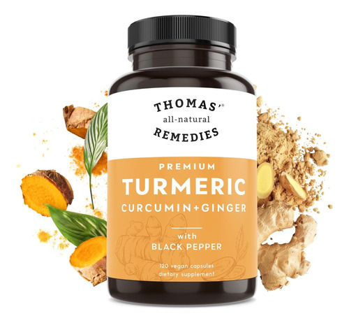 Thomas Remédios Totalmente Naturais, Curcumina De Cúrcuma E