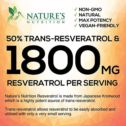Resveratrol 1800 Mg Por Porção - Antioxidantes Potentes Par - Imagem 5