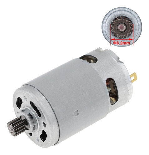 Motor 2x 21v Rs550 Motor Escovado De 14 Dentes Adequado Para - Imagem 2