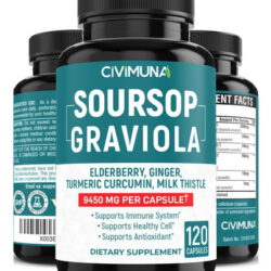 Cápsulas De Extrato De Graviola De Graviola | 9450mg | 120 C