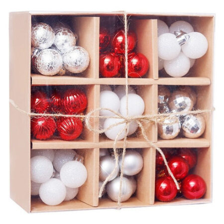 99pcs Bolas De Bolas De Natal Decoração De Árvore De Natal - Imagem 10