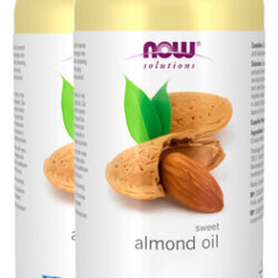 Óleo Amendoa Doce Now Foods 946 Ml Puro Importado 2un