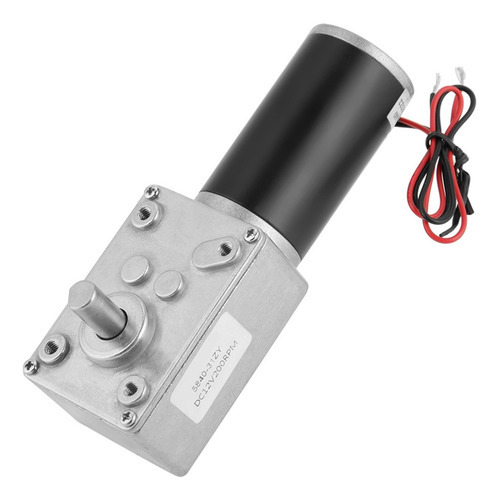12v 200rpm 5840-31zy Ímã Permanente Dc Turbo Worm Geared