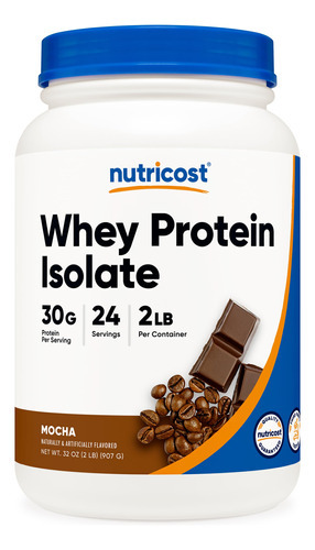 Proteína Em Pó Nutricost Whey Protein Isolate Mocha 2 Kg