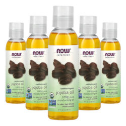 Óleo De Jojoba Now Foods 118ml Orgânico 5un