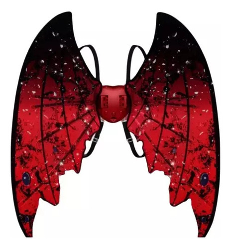 Elfo Fantástico Fada Elétrica Borboleta Asas Com Luz E Músic — foto 9 Elfo Fantástico Fada Elétrica Borboleta Asas Com Luz E Músic - Imagem 9