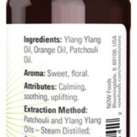 Óleo De Peace, Love E Flores Now Foods 30ml Importado 4un - Imagem 3