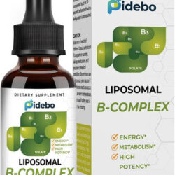 Pidebo Liposomal B Complex Gotas Líquidas Com Formas Ativas