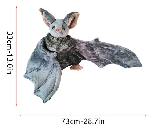C Morcego De Pelúcia De Halloween Bicho De Pelúcia Bashful - Imagem 8