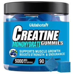 Gomas De Monohidrato De Creatina Sem Açúcar Vidabotan Para H